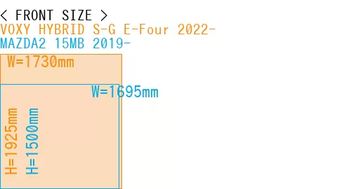 #VOXY HYBRID S-G E-Four 2022- + MAZDA2 15MB 2019-
